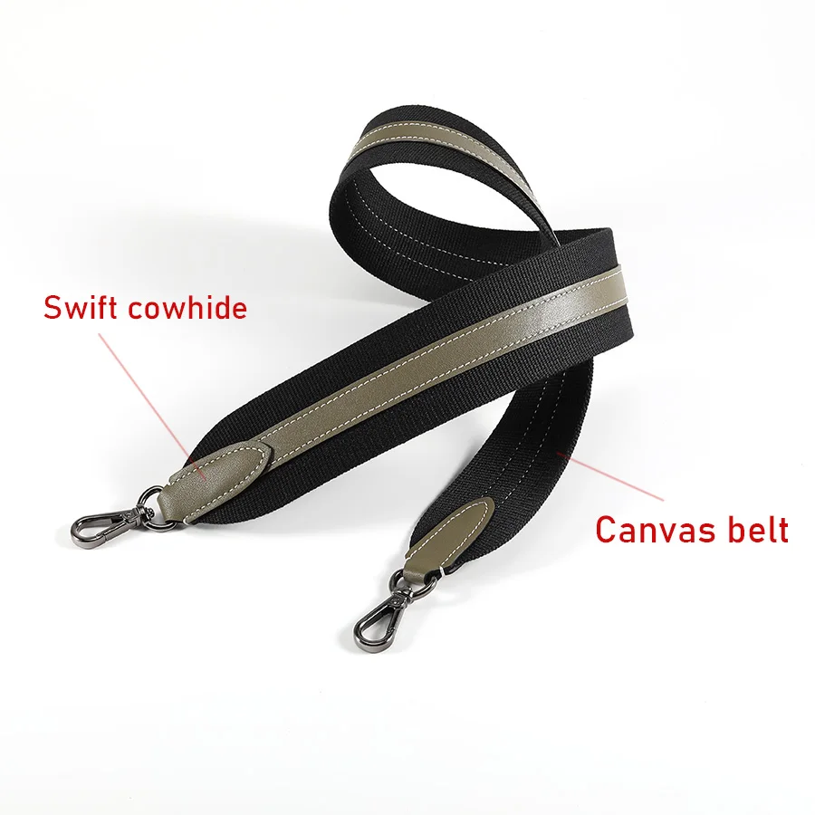 5cm-wide-bag-shoulder-strap-top-layer-cowhide-leather-canvas-strap-hand-sewn-bag-single-shoulder-crossbody-shoulder-strap