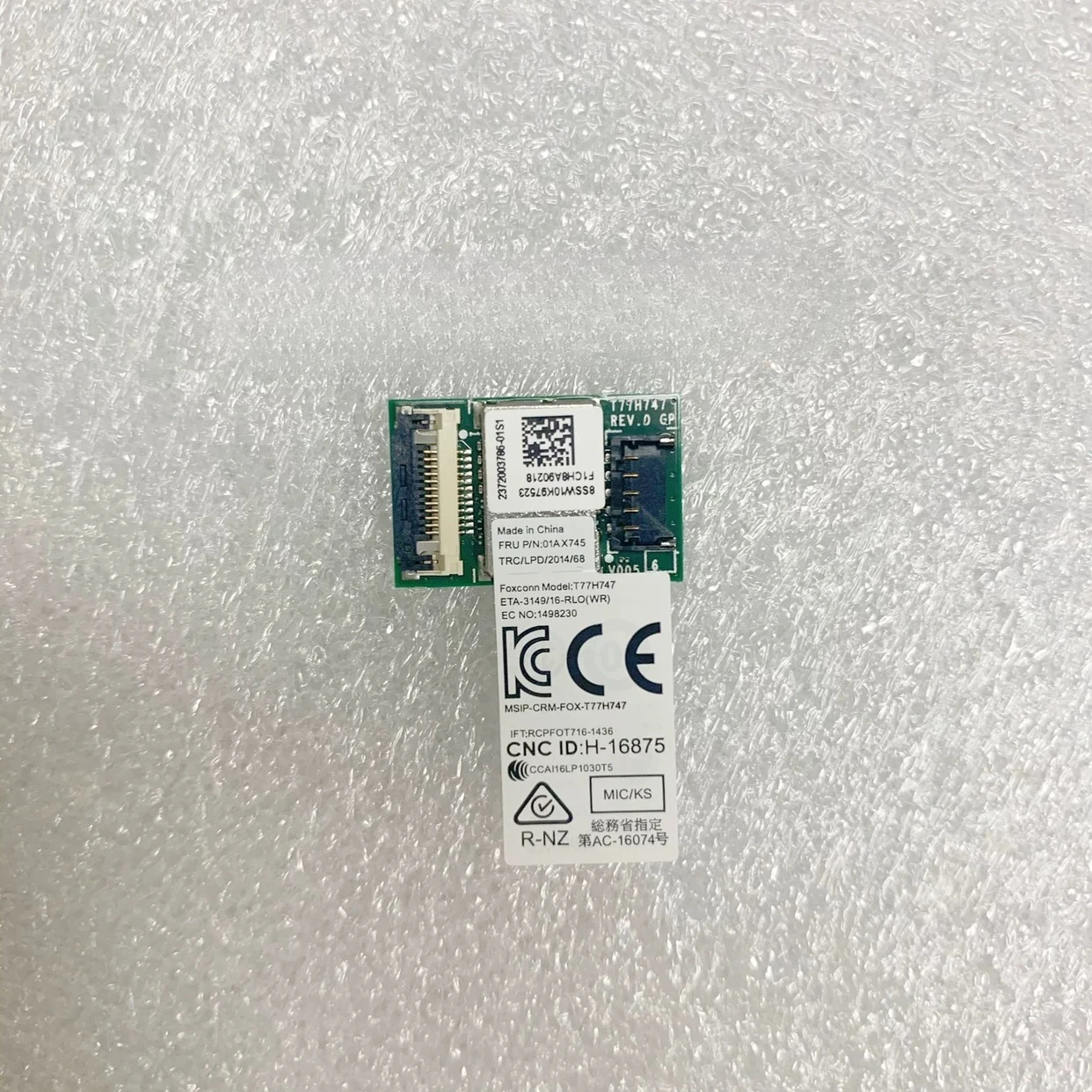 For Lenovo T490 T495 T14 P43 T590 T15 T14S P53SNFC Small Board Module 01AX745