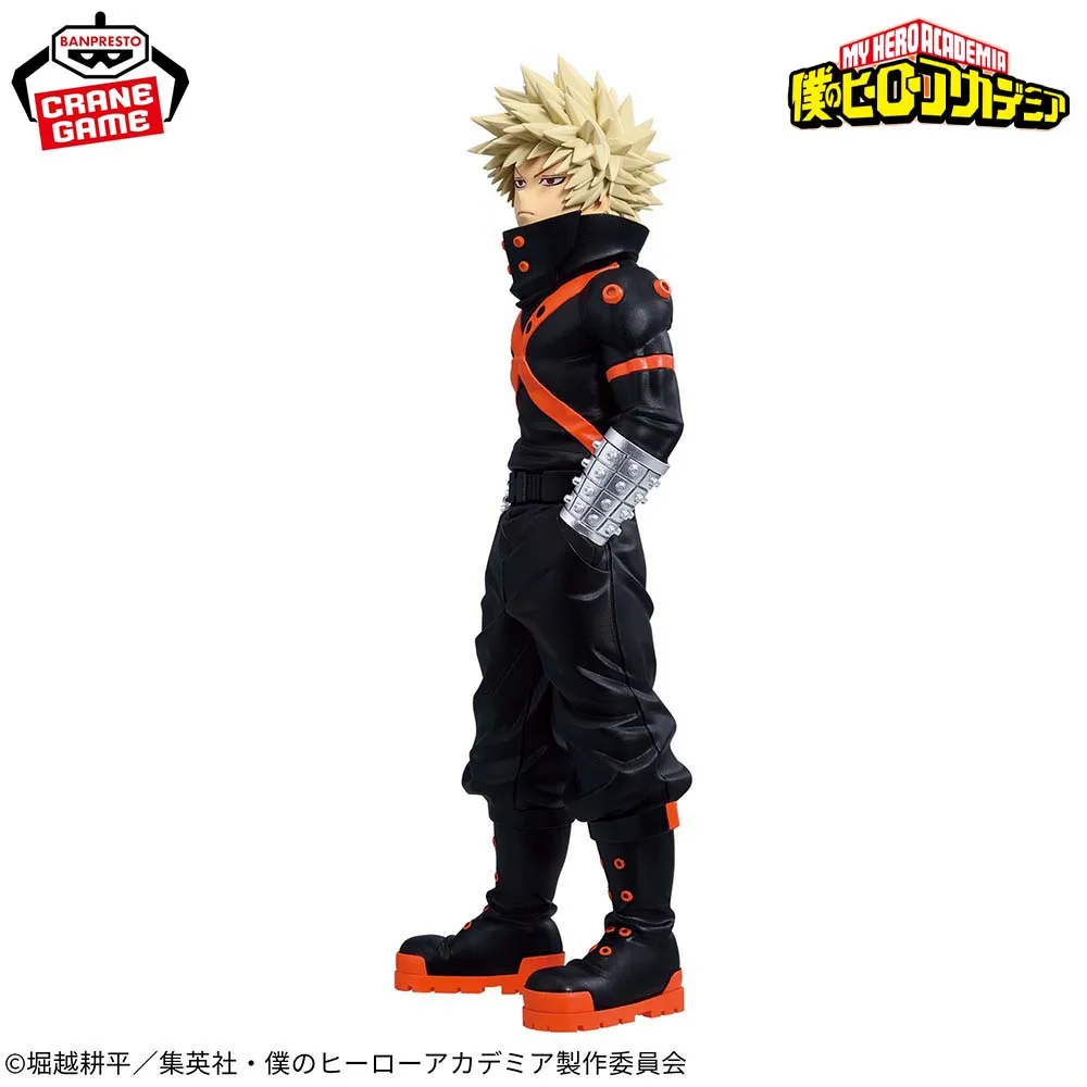 爆豪勝己 僕のヒーローアカデミア アニメ フィギュア アクションフィギュア バンプレスト オリジナル本物モデルコレクションおもちゃギフト子供のための