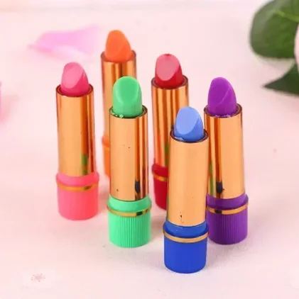 6Pcs/Set color changing lipstick Sexy Lip Stick Long Lasting Moisturizing Lipstick Makeup Fashion Style