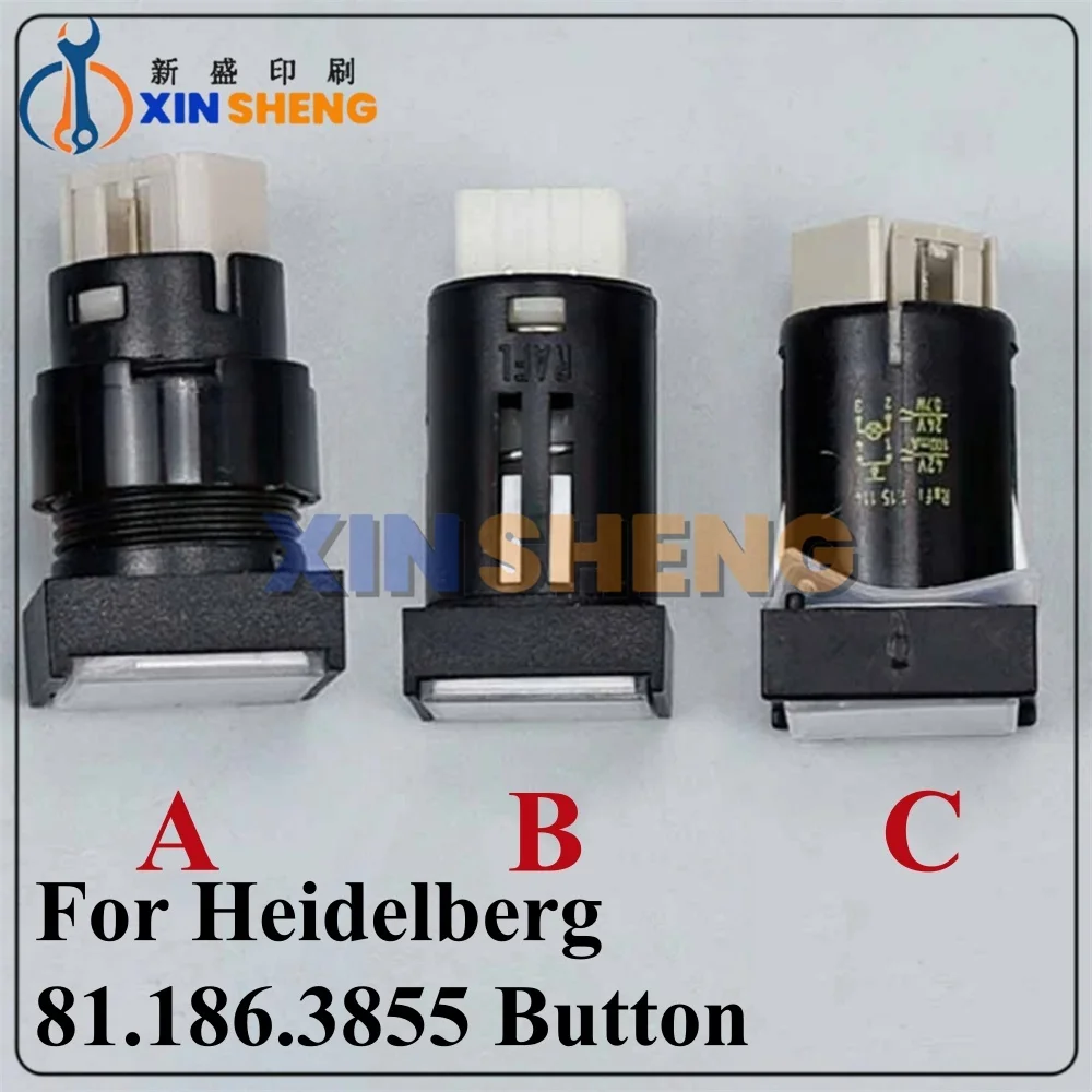 

High Quality 81.186.3855 Push Button For Heidelberg SM102 CD102 Offset Printing Machine Parts CPC Computer Fountain Button