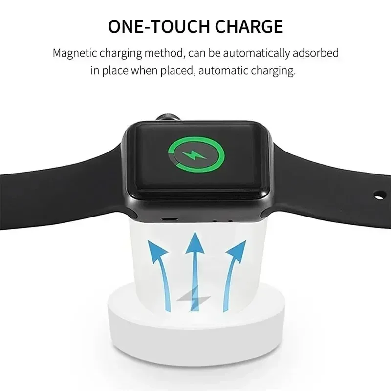 VIKEFON 4 In 1 USB Type C PD Charging Cable for IPhone/Android Fast Watch Magnetic Wireless Charger for Apple Watch 1-9 Ultra SE image 3