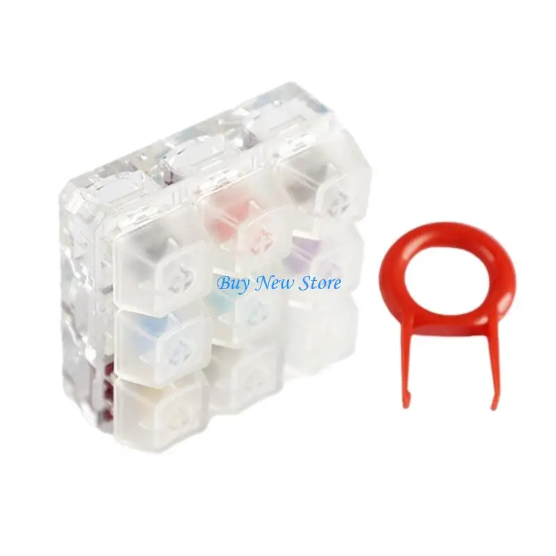 20CE مريح 9 مفاتيح مفاتيح TESTER TOUND مفاتيح اختبار SAMPLER لوحة المفاتيح الميكانيكية