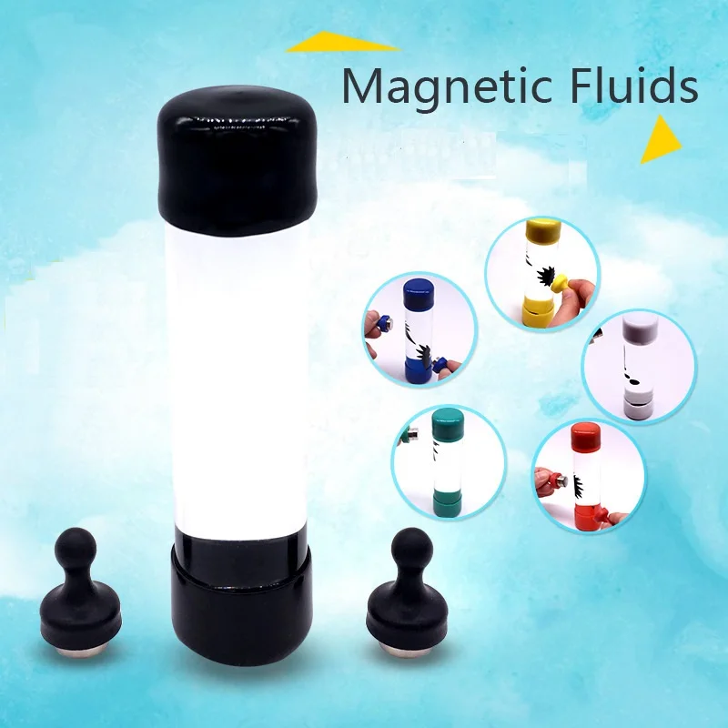 Ferrofluid Adult Kid Magnetic Fluid In A Bottle Decompres Stress Relief Birthday Gift Black Tech Liquid Display Visualizer Toy