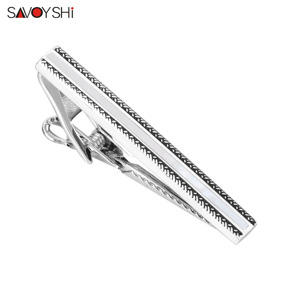 SAVOYSHI 31 Styles Mens Metal Tie Clip Stainless Steel Jewelry Necktie Clips Pin Clasp Clamp Wedding Charm Creative Gifts