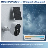 ALEVIO 2.5K Outdoor Wireless Solar Camera WIFI Ultra Standby AI Detect PIR Color Night Vision Rugged Security Surveillance Cam 3