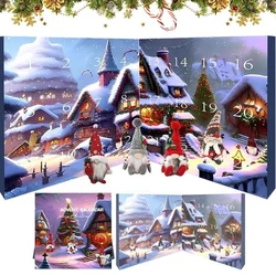 24 /31Days Christmas Gnome Holidays Advent Calendar with Gnomes Blind box Toy Xmas Countdown Calendar 2024 Christmas Decorations