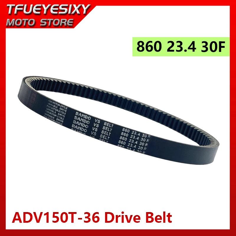 

TFUEYESIXY Drive Belt 860x23.4x30 For Dayang ADV150T-36 Vorei ADV150 860 23.4 30F Motorcycle Drive Belt