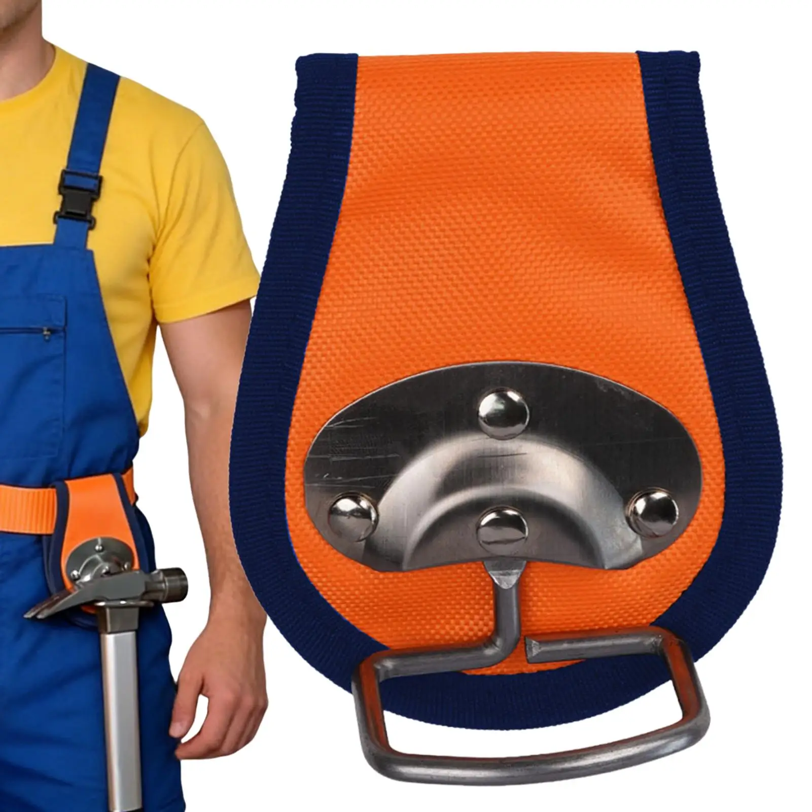 Fixed Hammer Holder Hammer Holder For Tool Belt Single-hole Design Sturdy Material Easy Installation Easy To Carry