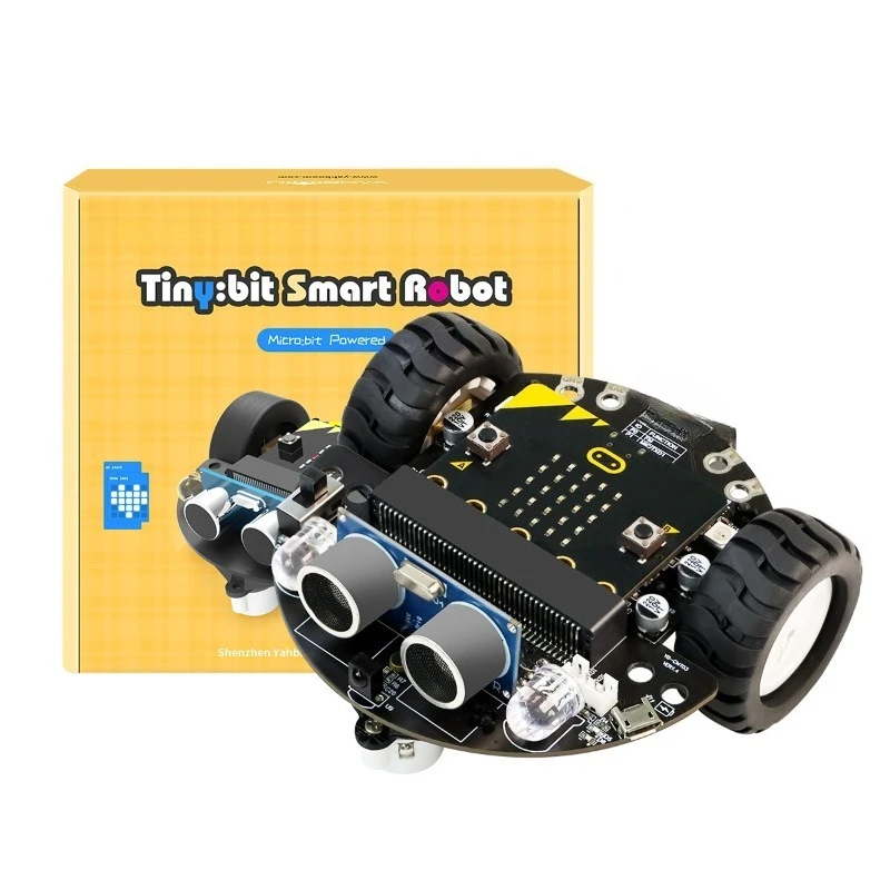 Smart car kit graphical programming education AI vision wifi video robot python
