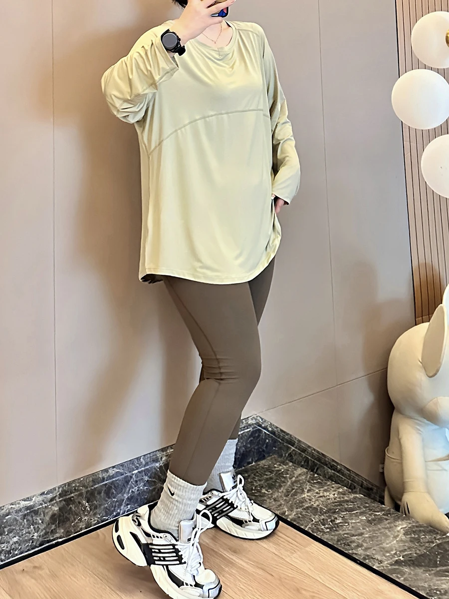 High-Waist Yoga Pants for Women Running Fitn Sports Tight Comfortable Elastic plus Size Base Layer Pants Big MM 200 Pou