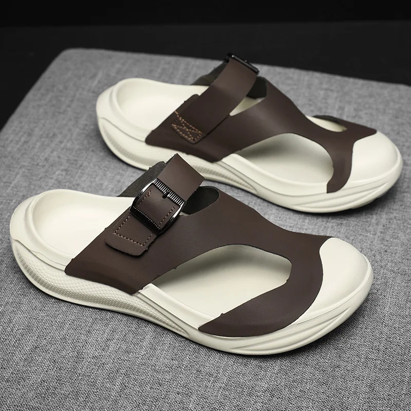 

Мужские повседневные сандалии 2026 года: высококачественные классические летние универсальные дышащие кроссовки для прогулок на открытом воздухе