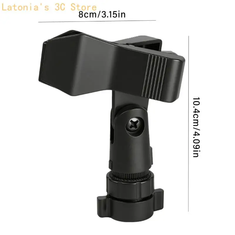 17 mm Kugelgelenk-Mikrofonhalter, um 180 Grad verstellbar, für Ständer und Stative – Detail 6