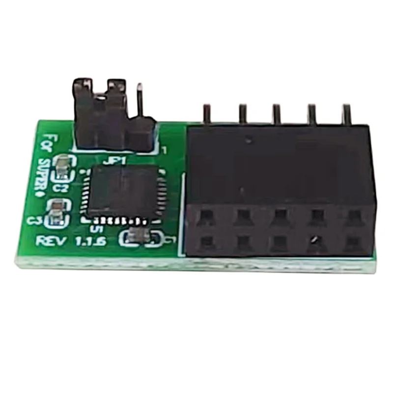 

NEW-For Super Adapter Compatible Vertical TPM Module 2.0 9-Pin- For Supermicro-AOM-TPM-9670V-S