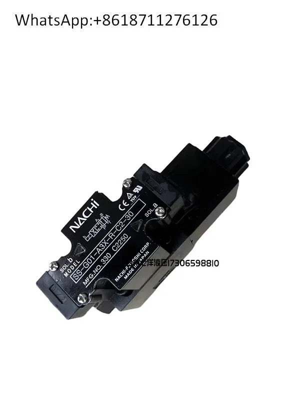 

Fujikoshi NACHI solenoid valve directional valve SS-G01-C6-GR-D2-30 C4 C5 R 31 SA-G03