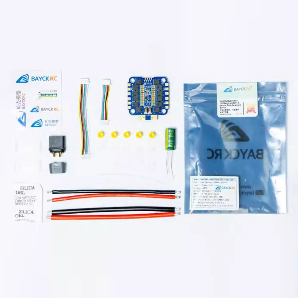 

BAYCK SWORDFISH 55A 4IN1 ESC AM32 Электрический регулятор скорости 3-6S Lipo для RC FPV Racing Freestyle Drone Quadcopter Автомобиль BAYCKRC