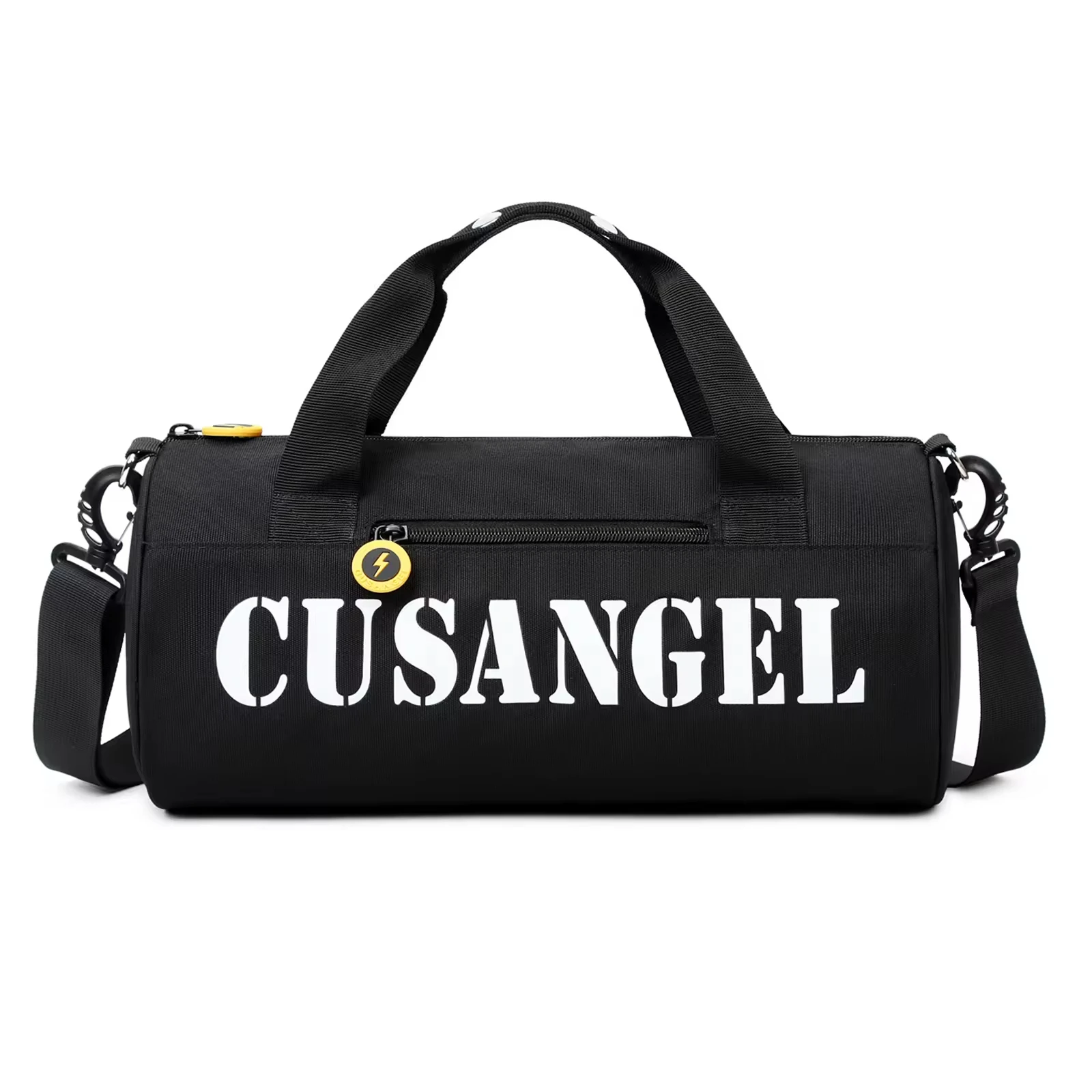 New Arrival Black Waterproof Travel Bag Gym Sports Bag Crossbody Bag