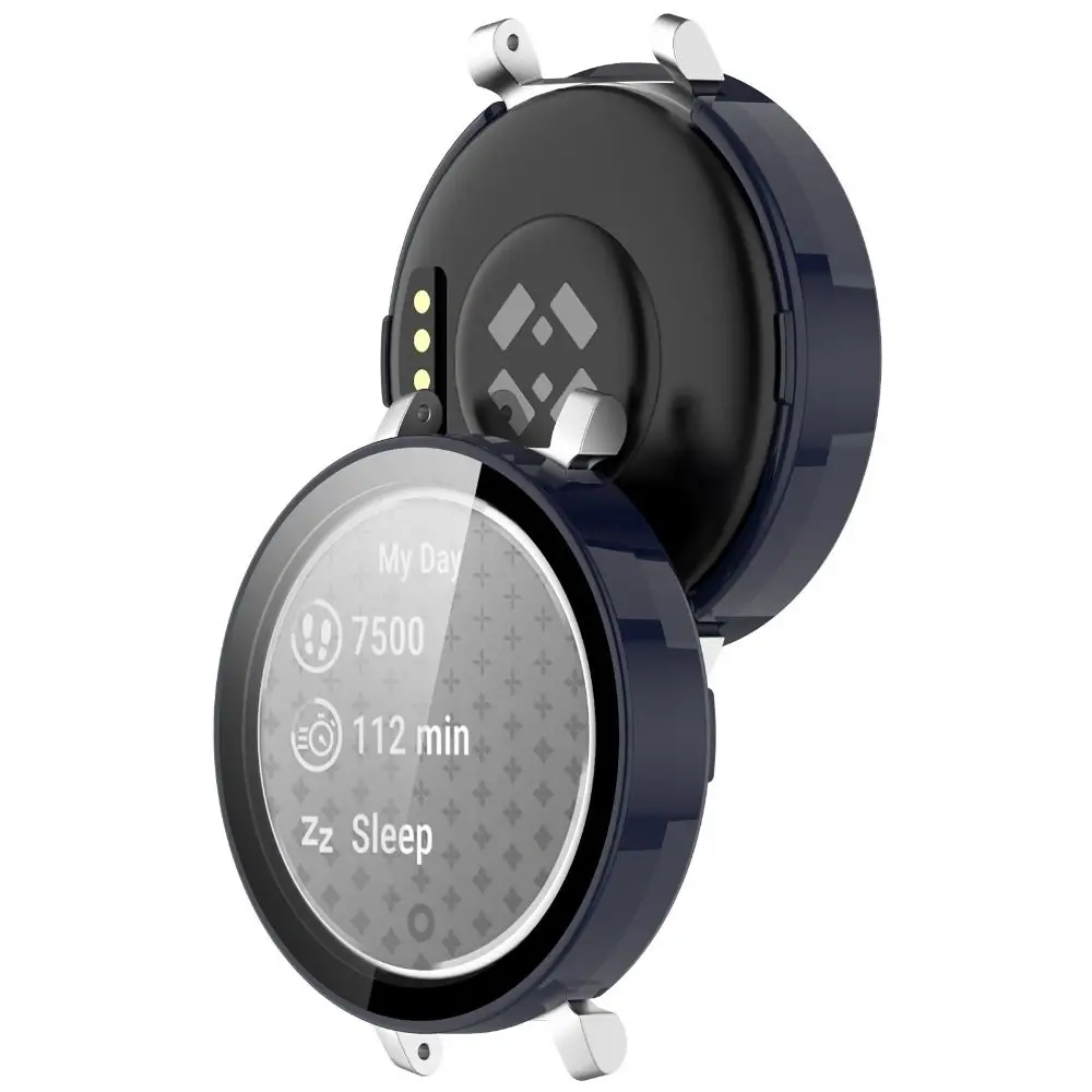 새로운 PC + 강화 보호 케이스 전체 커버 시계 화면 보호기 액세서리 Garmin Lily 2 용 하드 범퍼 쉘