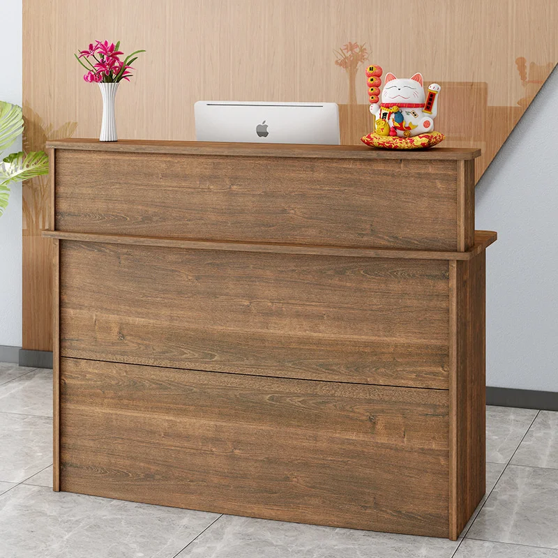 

Small Simple Modern Commercial Bar Table Beauty Salon Reception Front Desk Clothing Store Cashier Counter