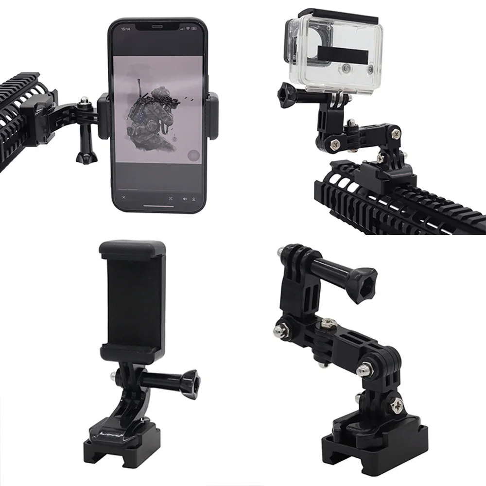 tactical-rail-gopro-mount-20mm-picatinny-action-camera-adapter-for-smartphone-live-streaming-sports-cameras-qg352s