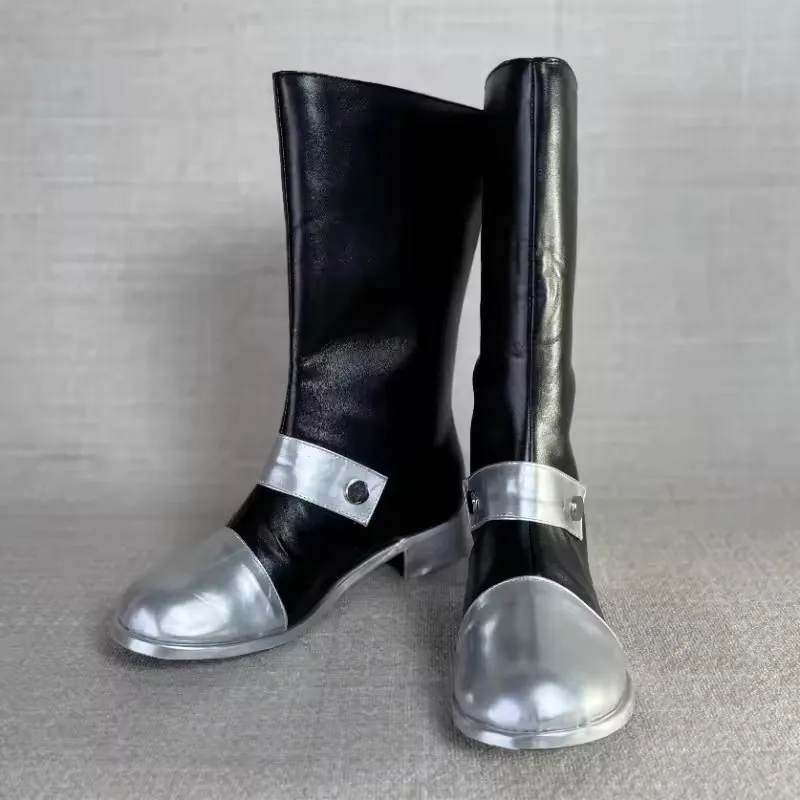 Game Fate Stay Night Archer Emiya Shirou Cosplay Shoes PU Leather Shoes Halloween Carnival Boots Role Play Props Custom Made