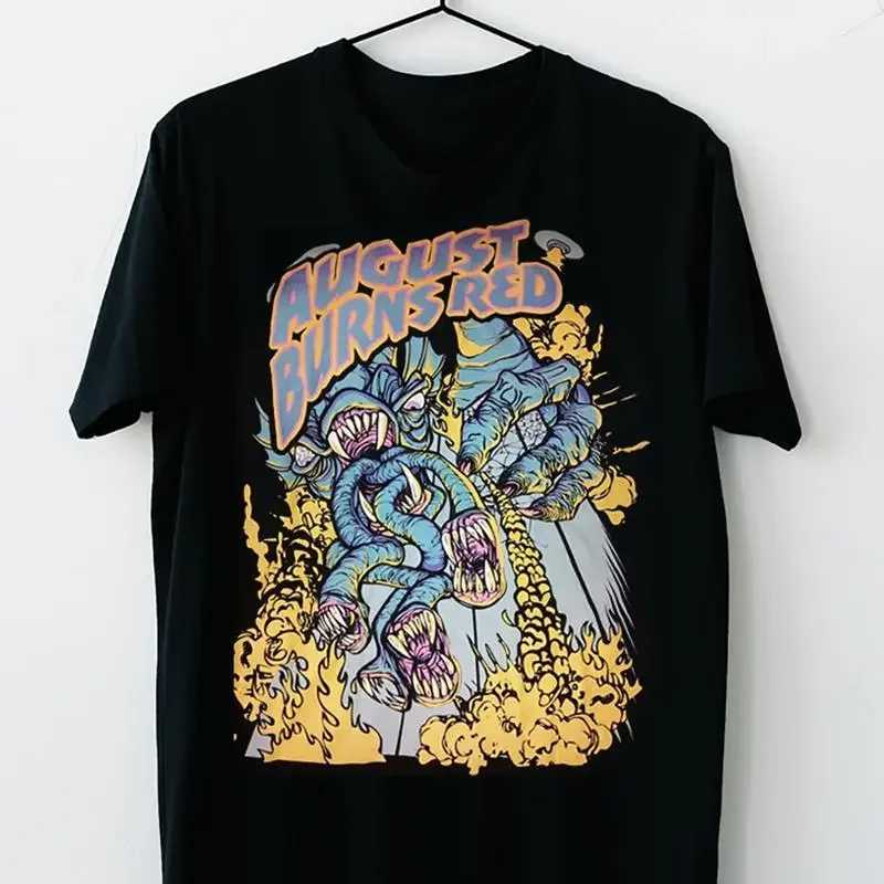 Trend Vintage August Burns Red Black 100 Cotton All Size T Shirt Tt274