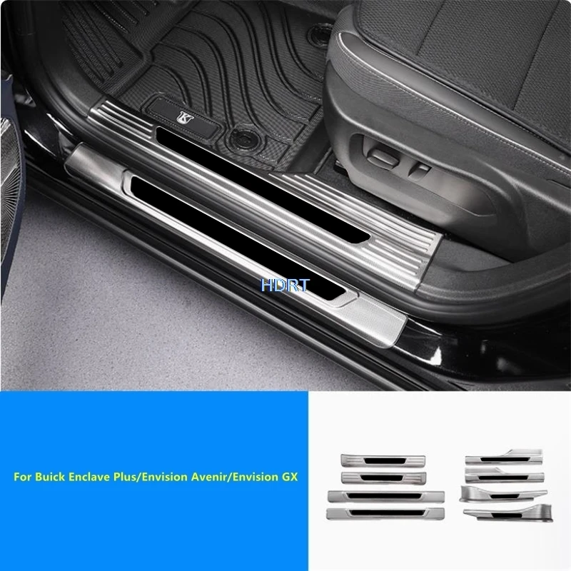 

Car Styling Rear Trunk Plate Door Sill Threshold Scuff Welcome Pedal For Buick Enclave Plus/Envision Avenir/Envision GX‌ 2024 +