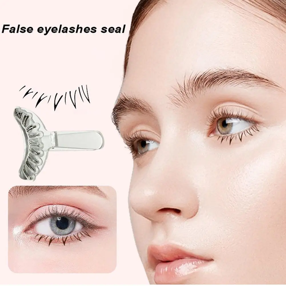 Eyelash Stamps Tool Eye Makeup Tool Diy Lower Lashes Extensions Natural Look For Make Up Beginner False Eyelash N0A8