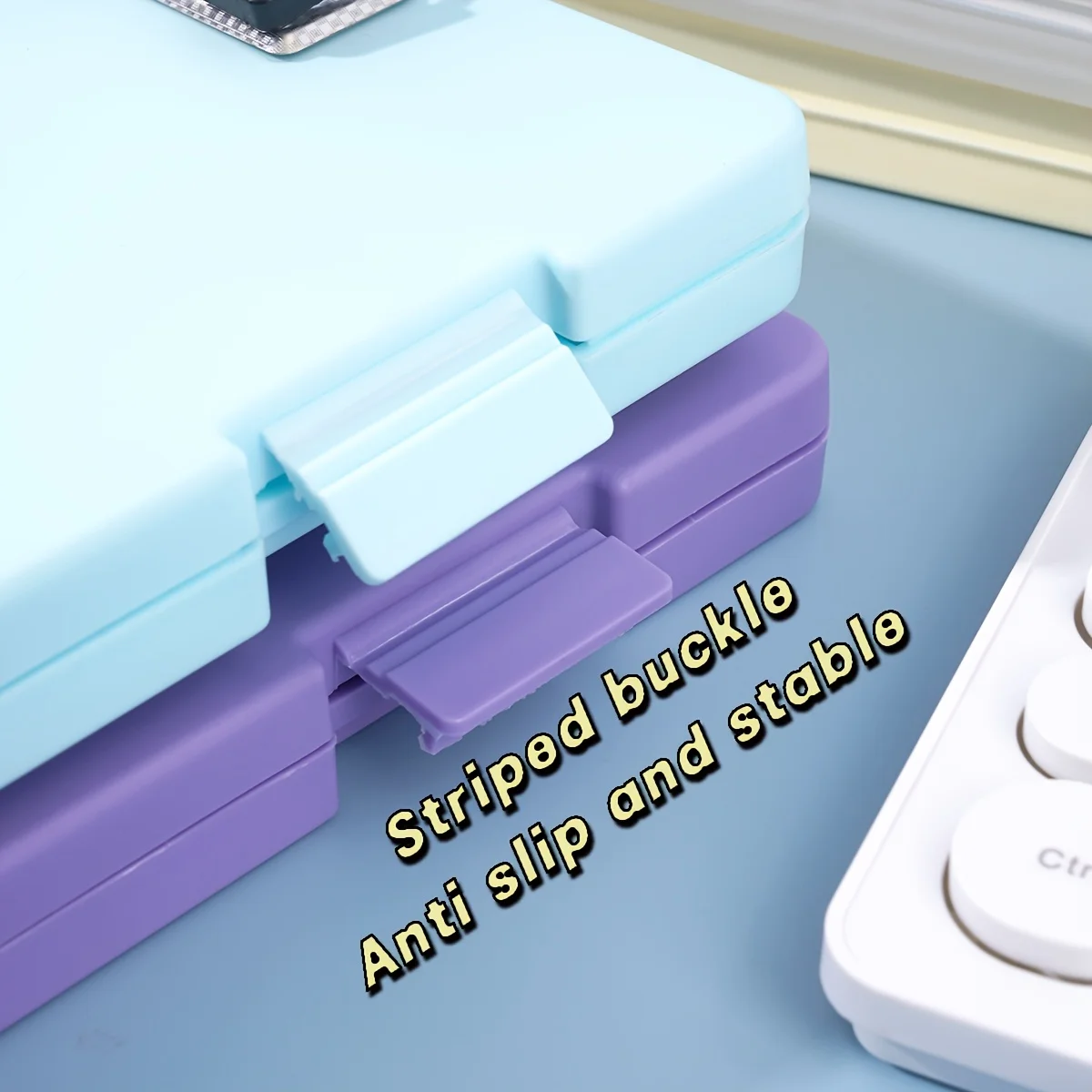 Multifunctional WordPad Office School Writing Board File Folder Document Storage Box A4 Folders Book Pad Clamp Stationery Case