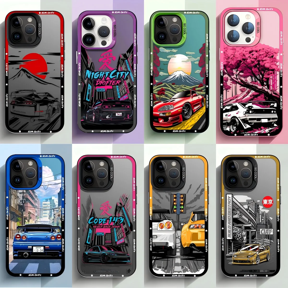 Phone Cases Tokyo - 도쿄 레이싱 JDM 드리프트 자동차 폰
