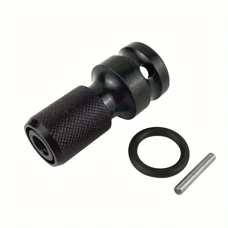 1/2 Square to 1/4 Hexagon Ratchet Sleeve Impact Wrench Sleeve Set Adapter Wrench Drive Converter