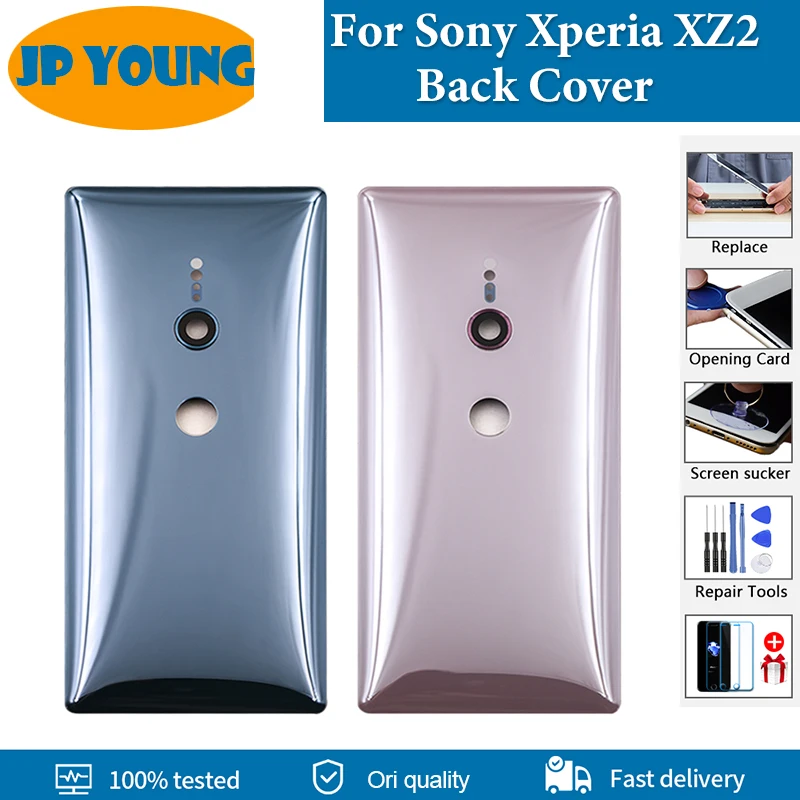 

Original For Sony Xperia XZ2 Back Battery Cover Rear Door Housing Case For Sony Xperia XZ2 Battery Cover With Adhesive Replace