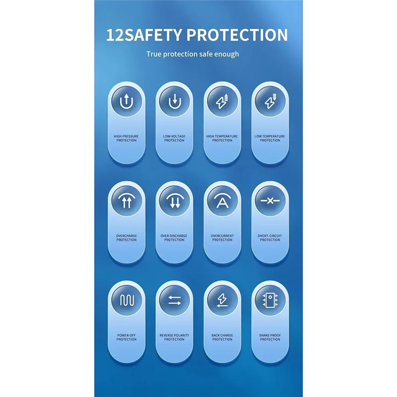 

For Car Jump Starter Air Pump Power Bank Lighting Portable Air Compressor 4-In-1 Cars Battery Starters Starting