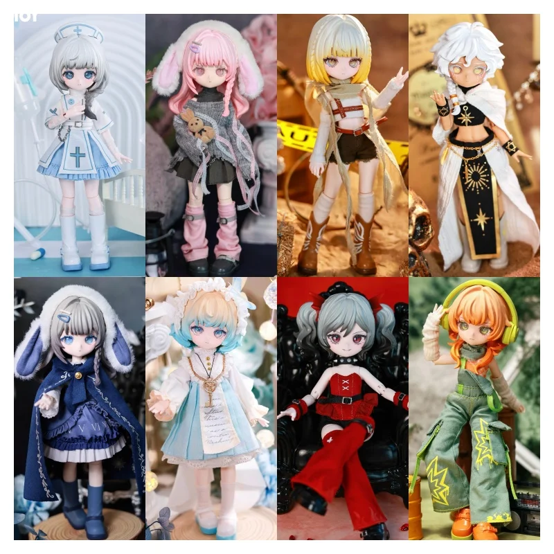 : Bonecas colecionáveis ​​BJD e Lolita