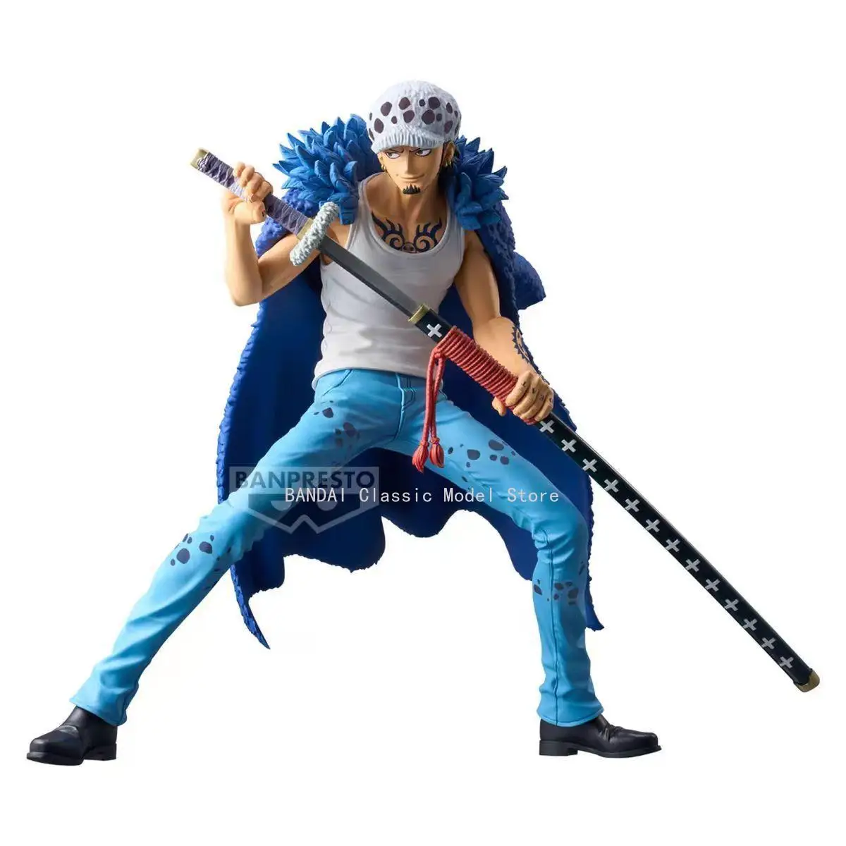 100% In Stock Original Banpresto One Piece Grandista Trafalgar D Water Law Figure Anime One Piece Model Genuine Boxed Toy