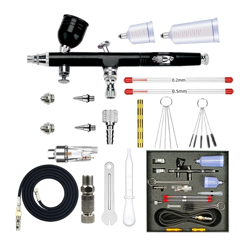 

28GF Double Action Model Multipurpose Gravitational Feed Sprays Guns Set