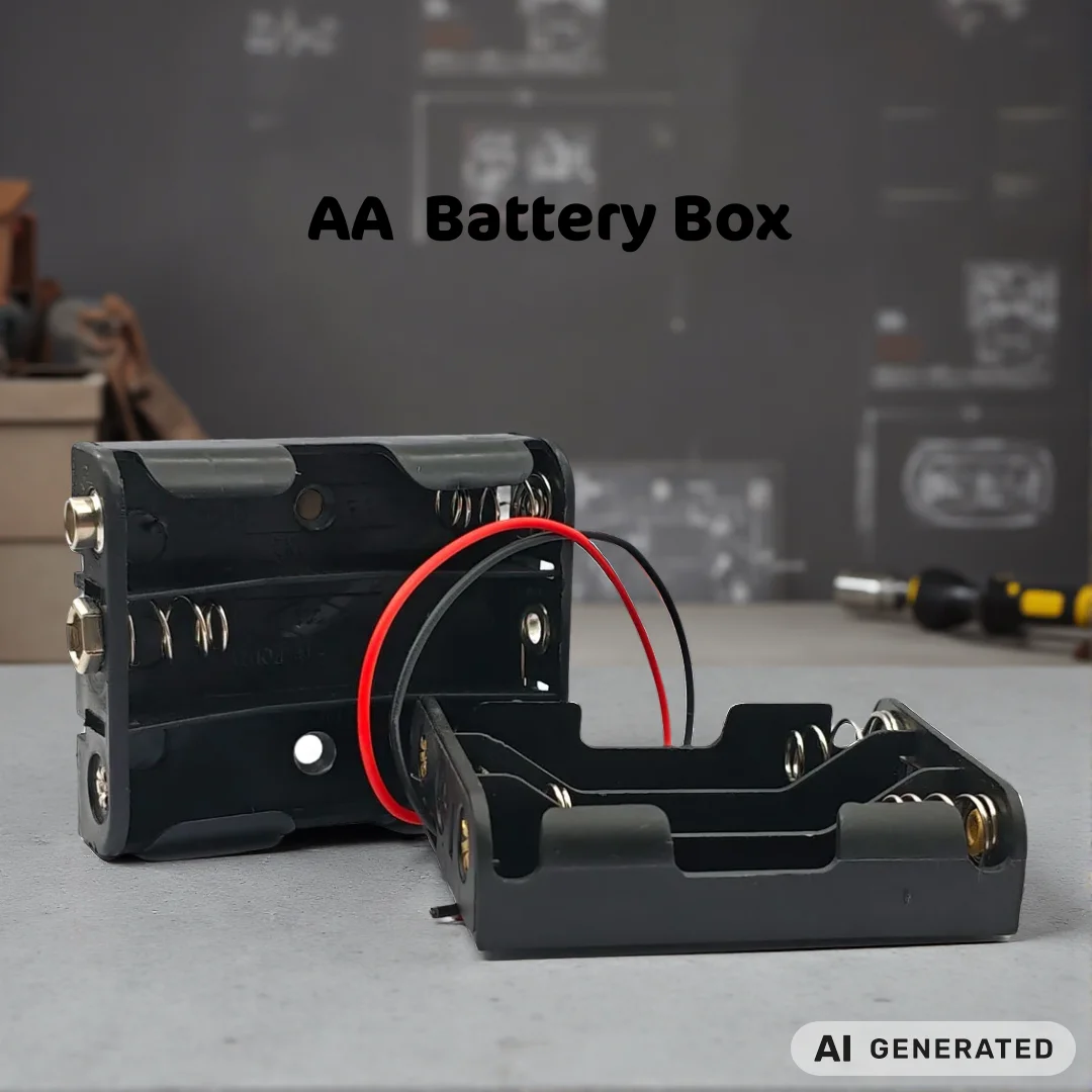 New DIY ABS AA Battery Cases 3X AA Battery Holder Storage Box Case 3 Slot Batteries Container 1.5v*3 4.5V AA Battery Box