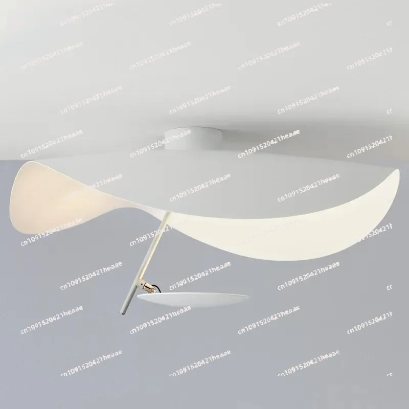 Suitable for  Living Room Decoration Bedroom Hanging Ceiling ，Modern  Lotus Leaf Ceiling Lamp Iron Black Iron Hang Lights For，