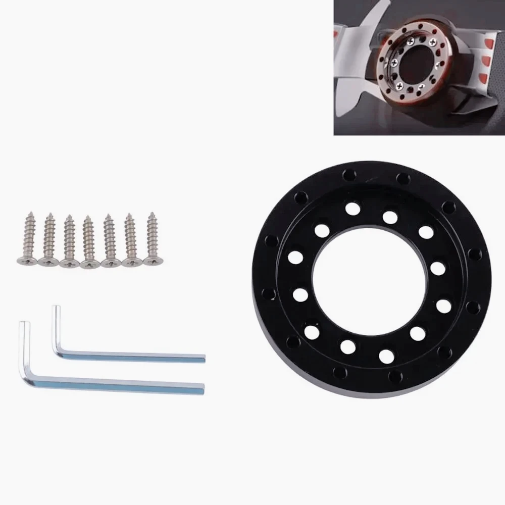 

AE-70MM Steering Wheel Adapter Plate for Logitech G25 G27 G29 G920 for Racing sim Car Stock Set