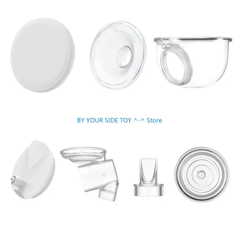 7 ชิ้นฝาครอบกันฝุ่นชุดวาล์วหน้าแปลนแทรกสำหรับ S12 เครื่องปั๊มนมไฟฟ้า U6XE