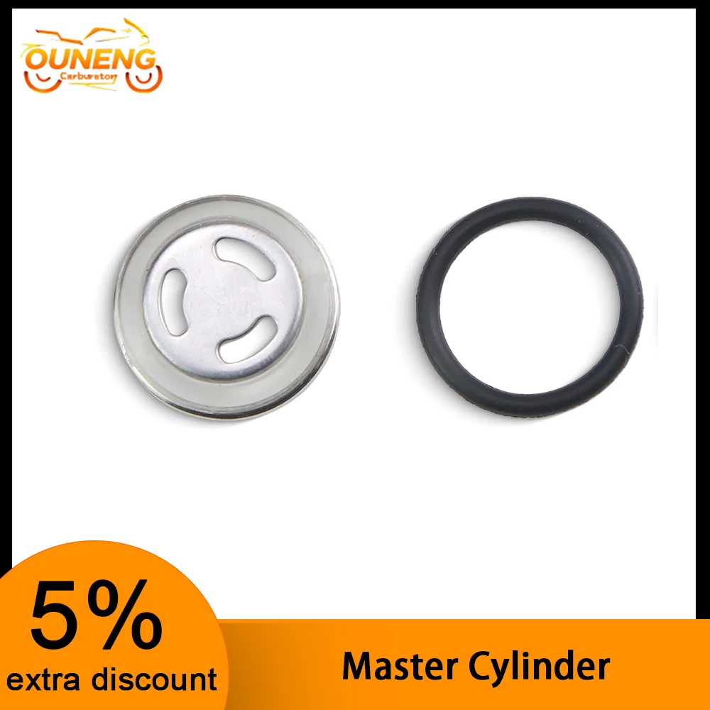 

Motorcycle 18mm Brake Master Cylinder Reservoir Sight Glass Replacement Gasket For Dirt Bike Off Road Vehicle