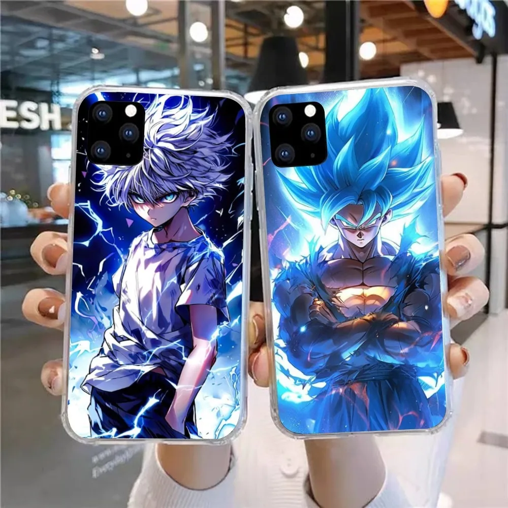 Hunter Killua Mobile Cell Phone Case for Huawei P50 P40 P30 Pro Mate 40 30 Pro Nova 8 8i Y7P Honor Clear Phone Cover Funda