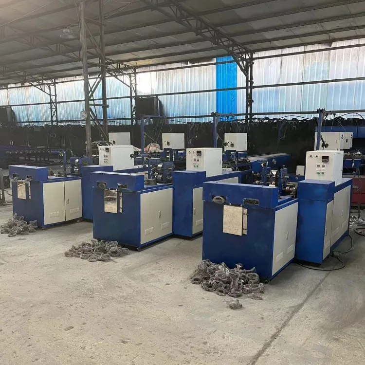 High Efficiency Stainless Steel Wire Scourer Making Machine With High Quality