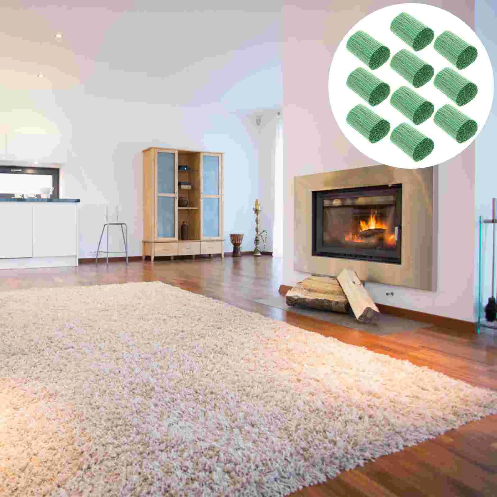 Bündel Teppich Stickgarn Dunkelgrün Teppich Webmaterial Lappen Rot Häkeln DIY Garne Kind Rosa