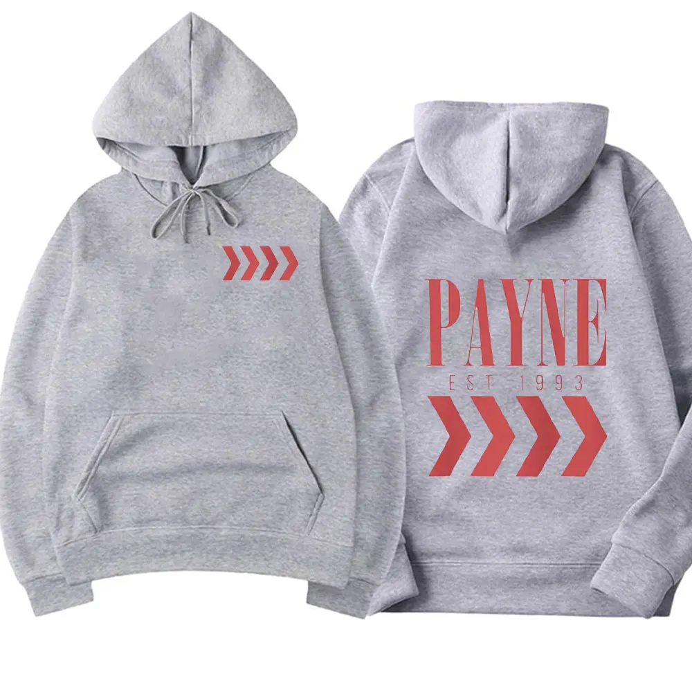 Liam Payne Tattoo 1993-2024 Hoodie Memorial Hoodies Fashion Men Women Sweatshirts Teenagers Liam Payne Clothes Street Wear Tops