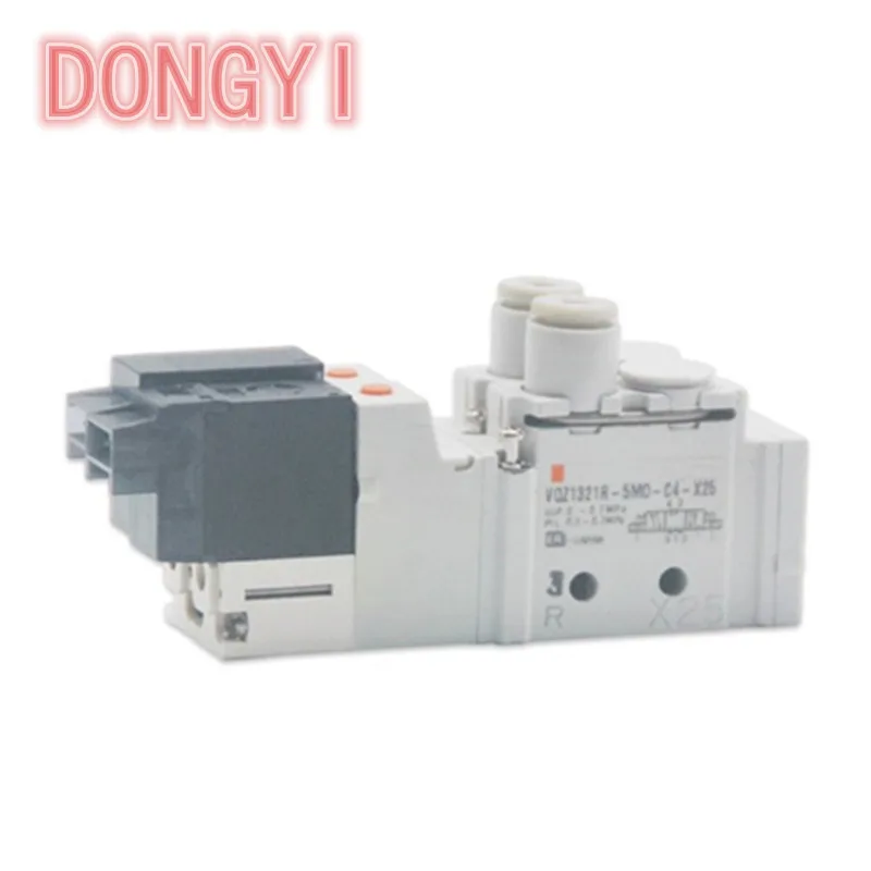 Direct piping type 5-way solenoid valve VQZ1321R-5MO-C4-X25 external pilot type DC24V