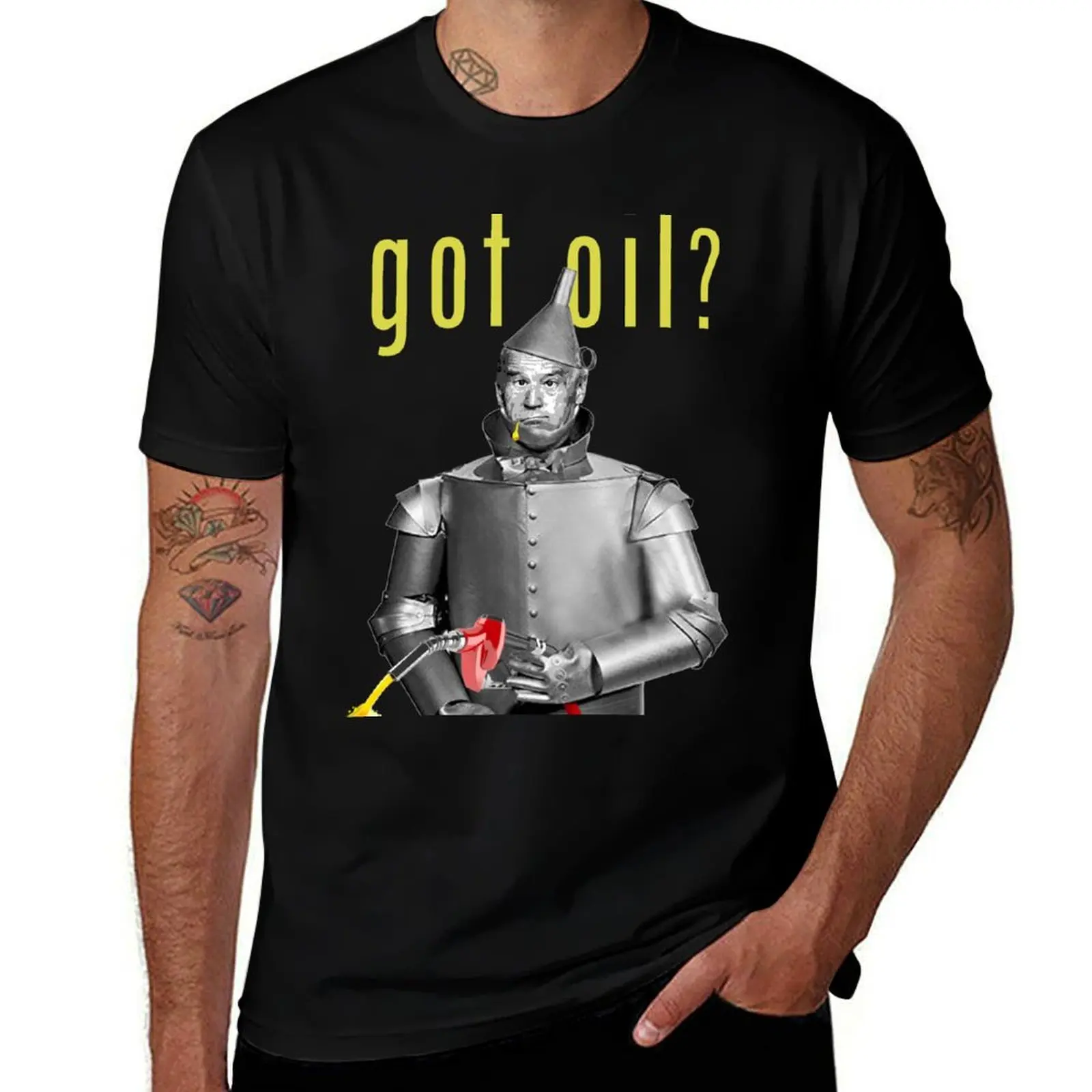 Oil Can Man T-Shirt sports fans cheap stuff shirts graphic tee new edition men t shirt