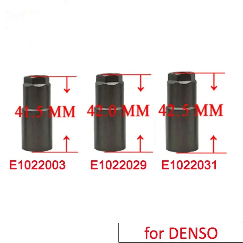 12pcs Injector nozzle nut length 42.5mm/42mm/41.5mm for 095000-0760 095000-5801 6C1Q-9K546-AC 6222 6790 095000-7060