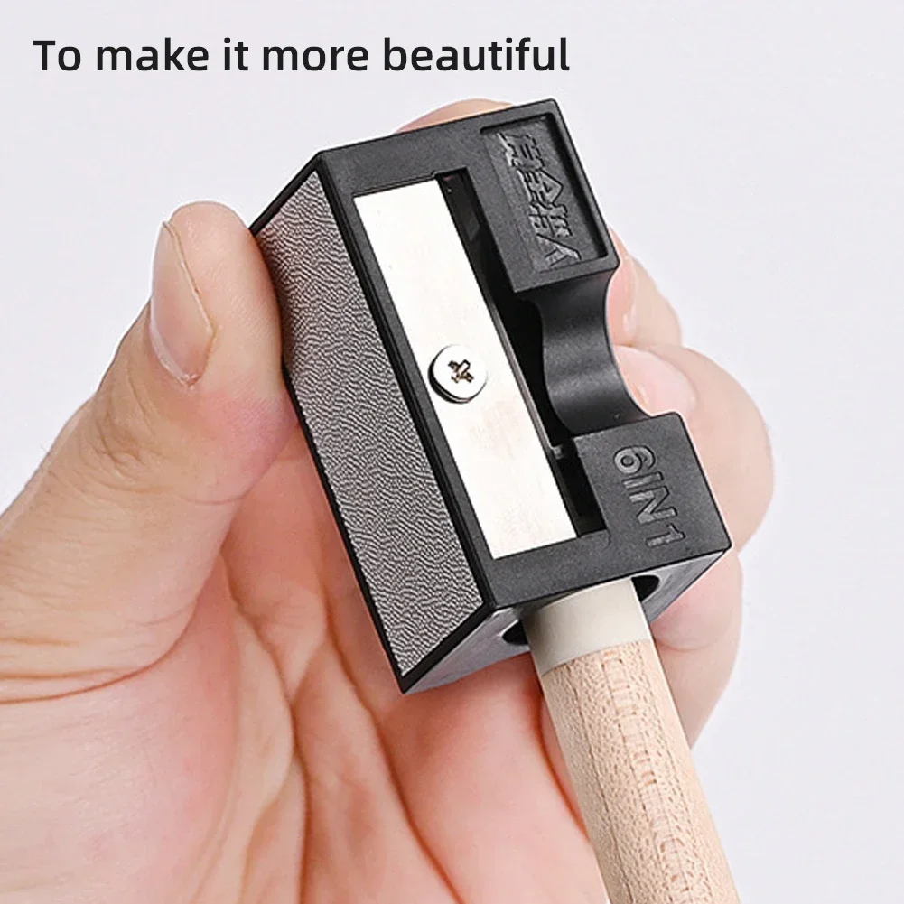 

Billiard Cue Leather Head Repair Tool Multi-Functional Leather Cleaning Polishing Needling Tools Shape 6-In-1 Billiard-Equipment