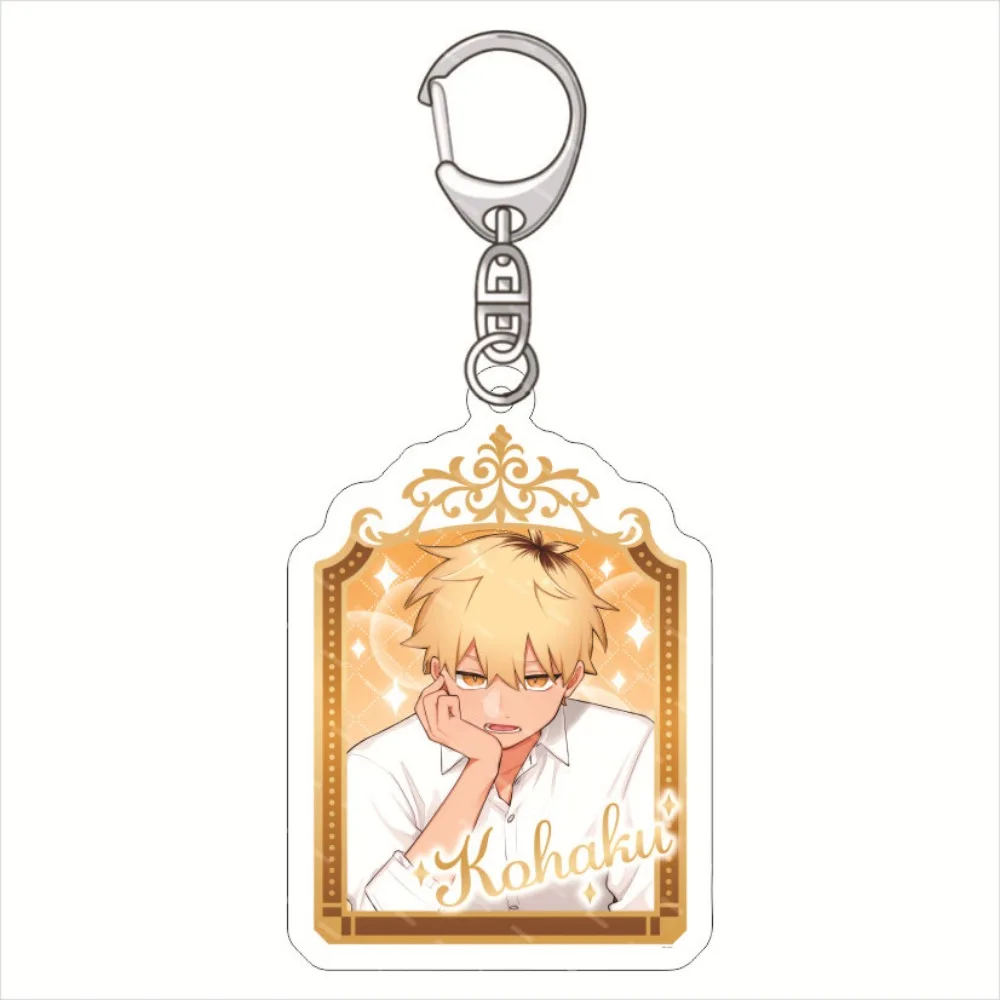 Anime Socialize But Found Out There Were No Girls Acrylic Keychain Backpack Car Hanging Keyring Pendant Decoration Accessories